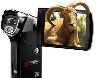 Handkamera für selbstgedrehte 3D-Filme