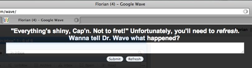 Google Wave funktioniert nicht mit Safari 5