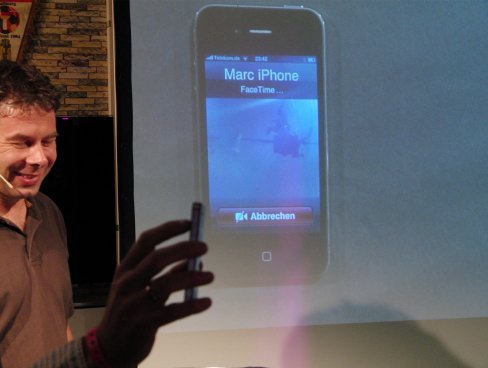 Skype ist an FaceTime interessiert - Videokonferenz