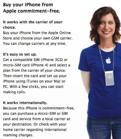 iPhone 4: Simlock-frei in England, Frankreich, Kanada