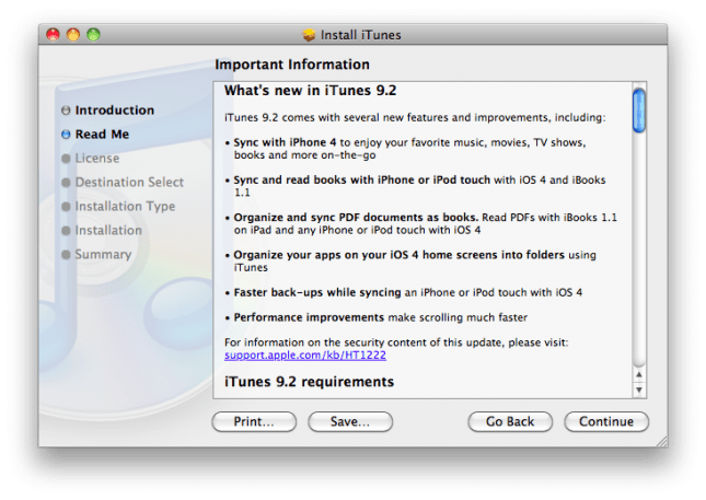 iTunes 9.2: Support für iOS4 und iPhone 4 - Jailbreak Probleme