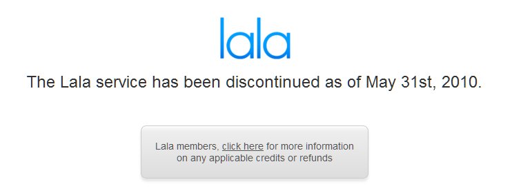 Lala verabschiedet sich