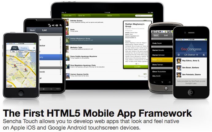 Sencha Touch: HTML5 Framework für iOS und Co.