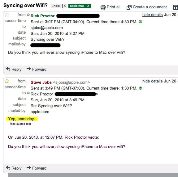 iTunes-Abgleich per WLAN kommt - "irgendwann"