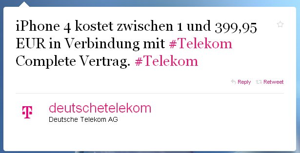 iPhone 4: Neue Preisinformationen für Deutschland