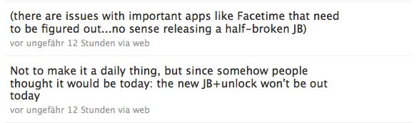 iPhone 4 Jailbreak: Release bald - noch verscheidene Probleme