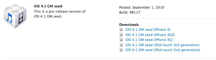 iOS 4.1 GM und Xcode 4 Developer Preview 3 für Entwickler verfügbar