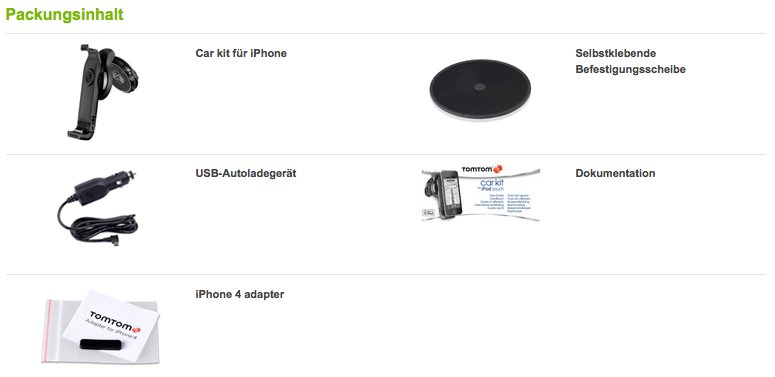 TomTom Car Kit: Jetzt mit iPhone 4 kompatibel