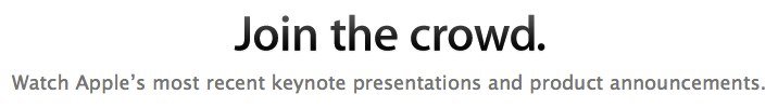 Heutige Keynote: Apple bietet Live Videostream - um 19 Uhr