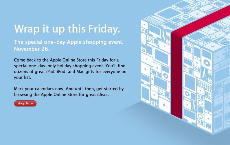 Diese Woche: Apple kündigt Black Friday Angebote an