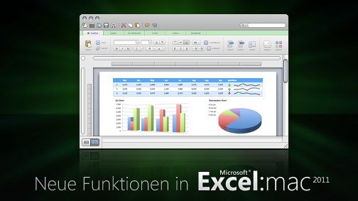 Microsoft Excel 2011 (Mac) getestet