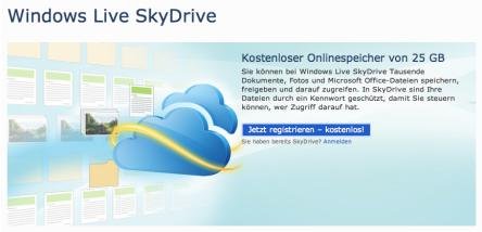 Office:mac 2011: Mit SkyDrive Dokumente in der Cloud ablegen