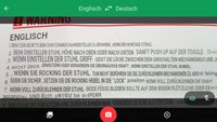 Word Lens: Google übersetzt Fremdsprachen im Kamerabild
