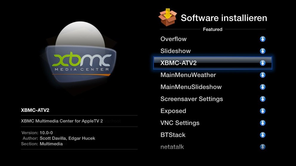 Für iPhone 4, iPad und Apple TV 2: XBMC Media Center für Jailbreaker verfügbar