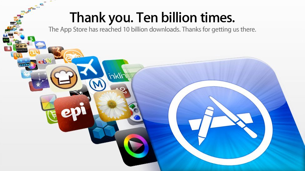 10 Milliarden App Store Downloads: Zahlen und Fakten