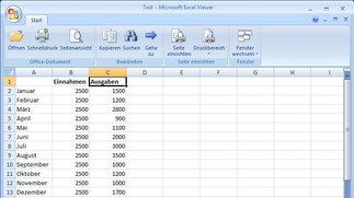 Excel Viewer