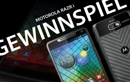 Motorola RAZR i Gewinnspiel - Der Gewinner steht fest!