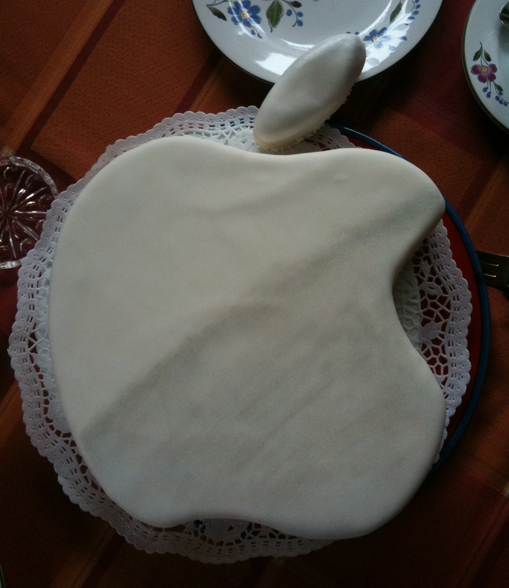 Lecker: Apple-Geburtstagstorte