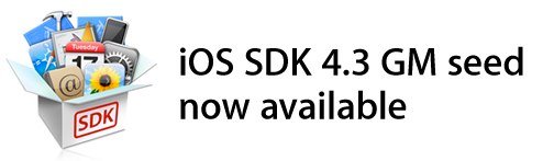 iOS 4.3 Golden Master: Finale Version für Entwickler