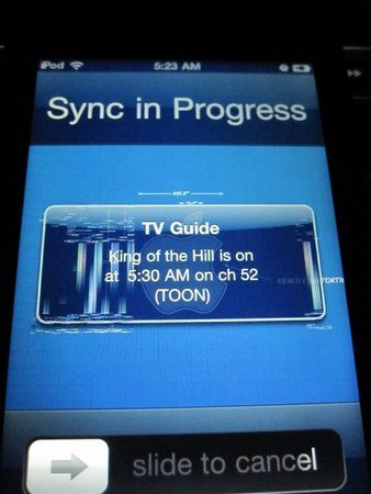 iOS 4.3: Grafikfehler beim iPod touch 4