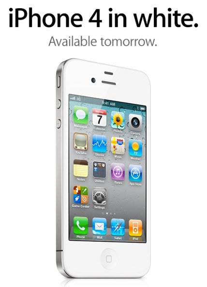 Apple: Weisses iPhone 4 ab morgen 28. April verfügbar
