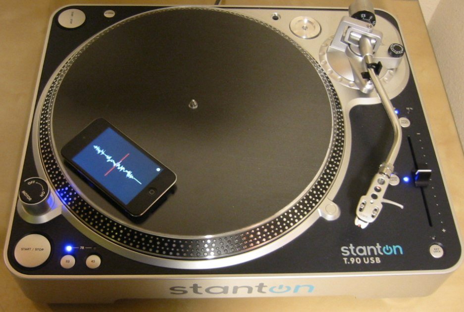 Mopho DJ: iPhone als Schallplatte