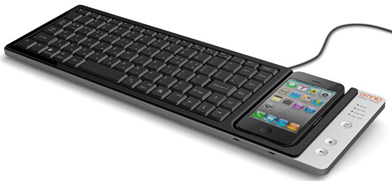 WOW-Keys: Multifunktions-Tastatur mit iPhone-Dock