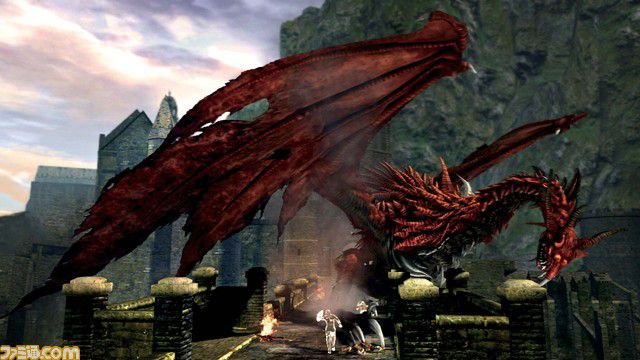 Dark Souls: Dieser Drache ist einer der ersten Bosse und vergleichsmäßig "leicht"