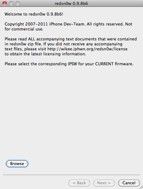 redsn0w 0.9.8b6: Tethered Jailbreak für iOS 5 Beta 6 verfügbar