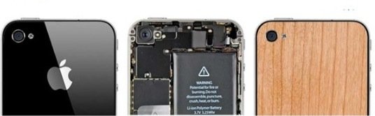 iPhone-Modding: Ein bisschen Holz fürs iPhone 4