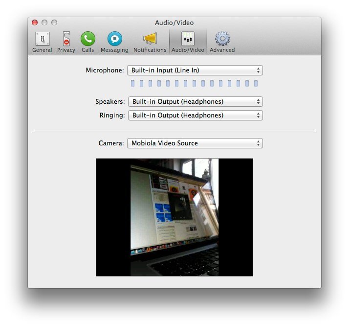 Mobiola Web Camera: iPhone und iPad als Webcam für den Mac