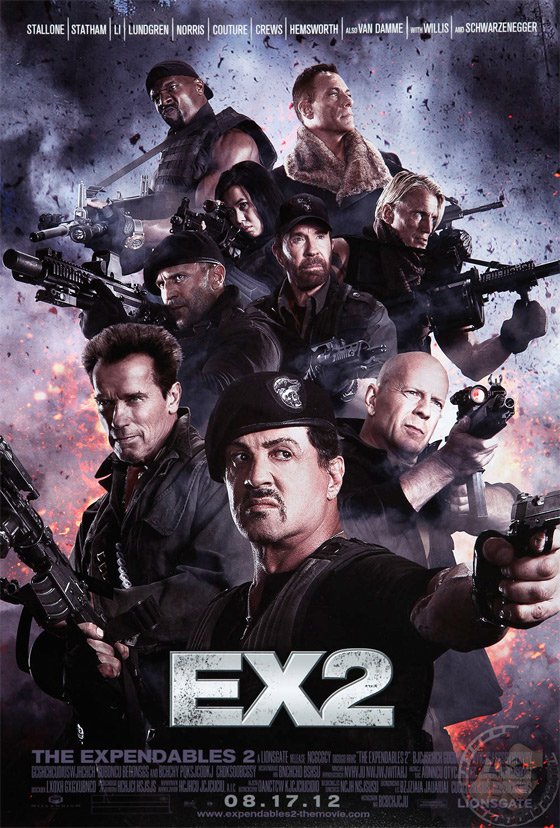 The Expendables 2 - Erstes Setfoto mit Dolph Lundgren und CHUCK NORRIS!