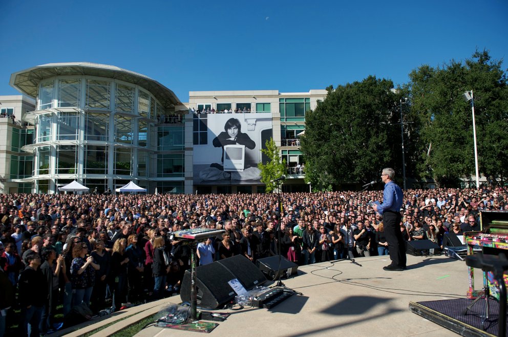 Apples Gedenkfeier für Steve Jobs jetzt als Video verfügbar