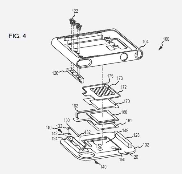 Patent: Eingebauter Lautsprecher in shuffle und nano