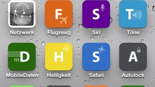 iPhone-Einstellungen auf dem Homescreen: Schnellzugriff einrichten