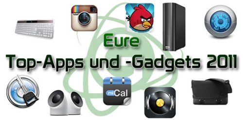 iOS-Apps und Gadgets 2011: Euere Sieger