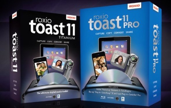 Bis 50% Rabatt auf Roxio Software: Toast Titanium 11 und Popcorn 4
