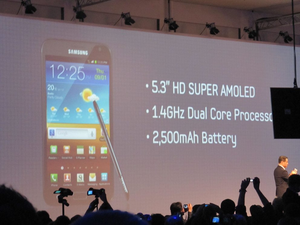 IFA 2011: Samsung UNPACKED-Event