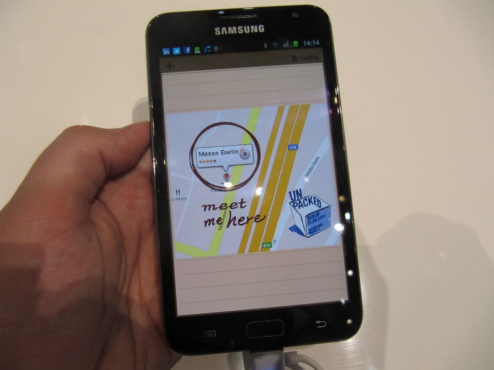 Samsung Galaxy Note mit Vodafone-Branding: Android 4.0-Update wird verteilt