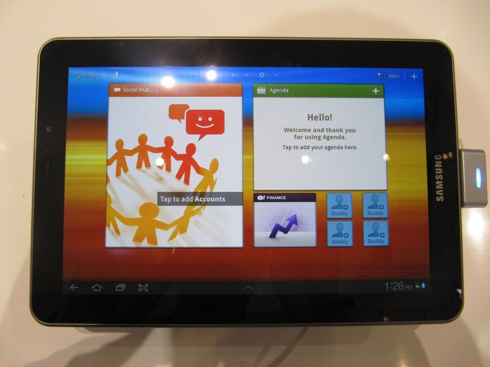 Samsung Galaxy Tab 7.7: Ab Dezember in der Schweiz erhältlich - für 530€