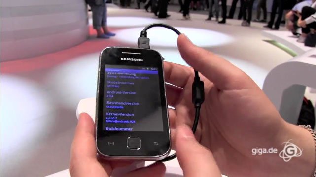 IFA 2011: Samsung Galaxy Y Hands-On