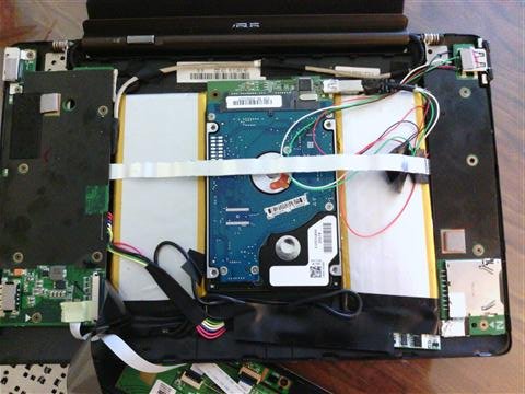 ASUS Eee Pad Transformer mit 500 GB HDD