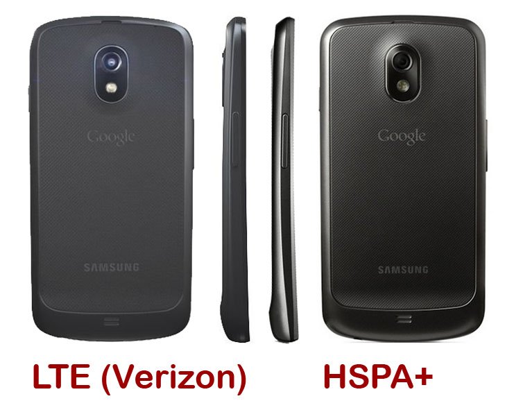 Galaxy Nexus: LTE-Version ist etwas dicker