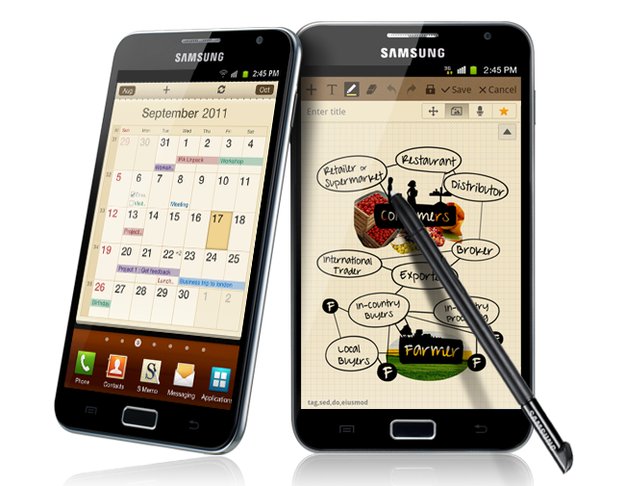 Samsung Galaxy Note: Video zeigt Android 4.0 Ice Cream Sandwich