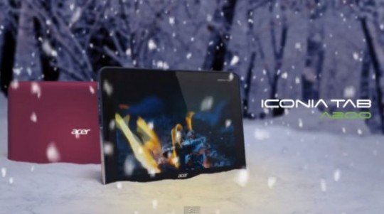 Acer Iconia Tab A200 zeigt sich in einem Video