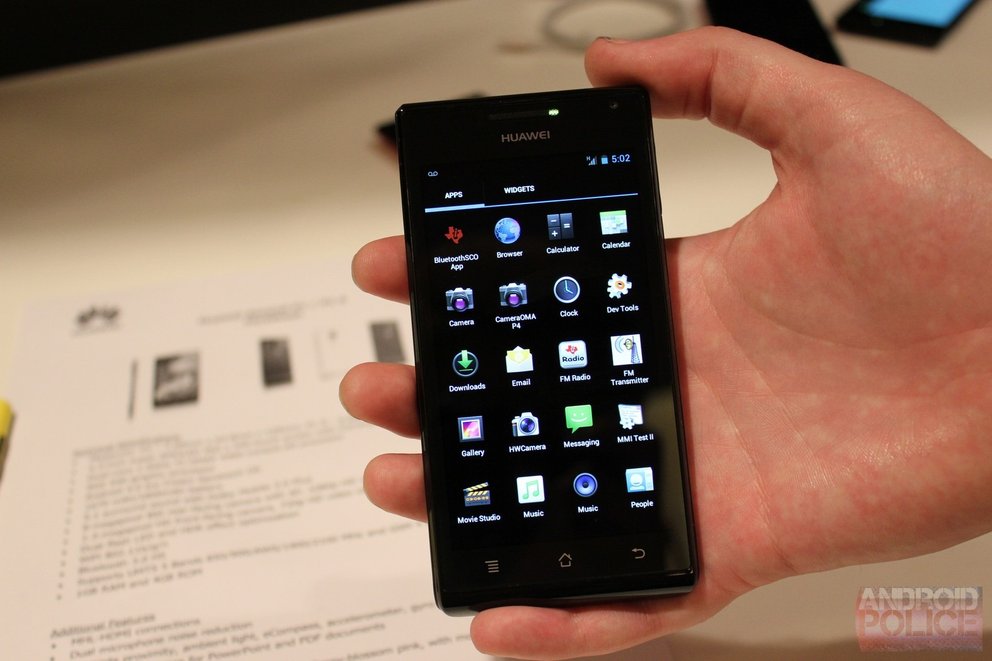Huawei Ascend P1 s: Ultradünnes Dual-Core-Smartphone