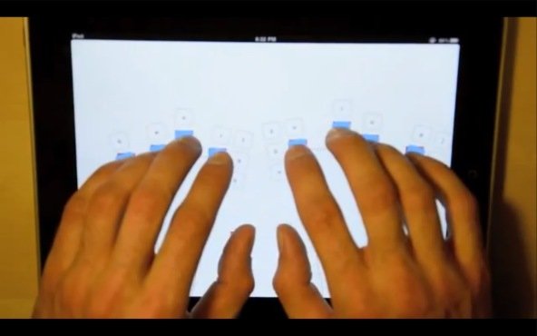 LiquidKeyboard: Die Tastatur kommt zu den Fingern, nicht umgekehrt