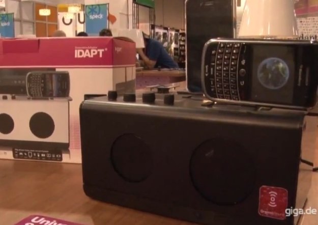 Idapt: Sound- und Ladestation für iPhone und andere Smartphones (Video)