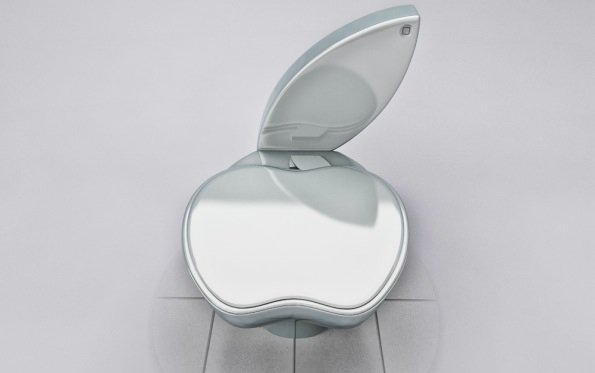 Apple-Design fürs Klo: iPoo Toilet