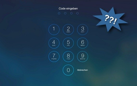 Code vergessen: iPhone, iPad und iPod touch zurücksetzen (Tutorial)